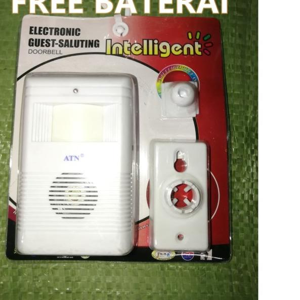 Bel pintu rumah sensor gerak bell alarm tamu welcome ATN