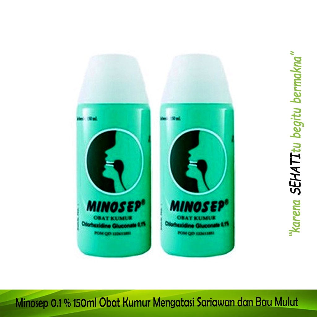 Minosep Gargle Obat Kumur 150 ML