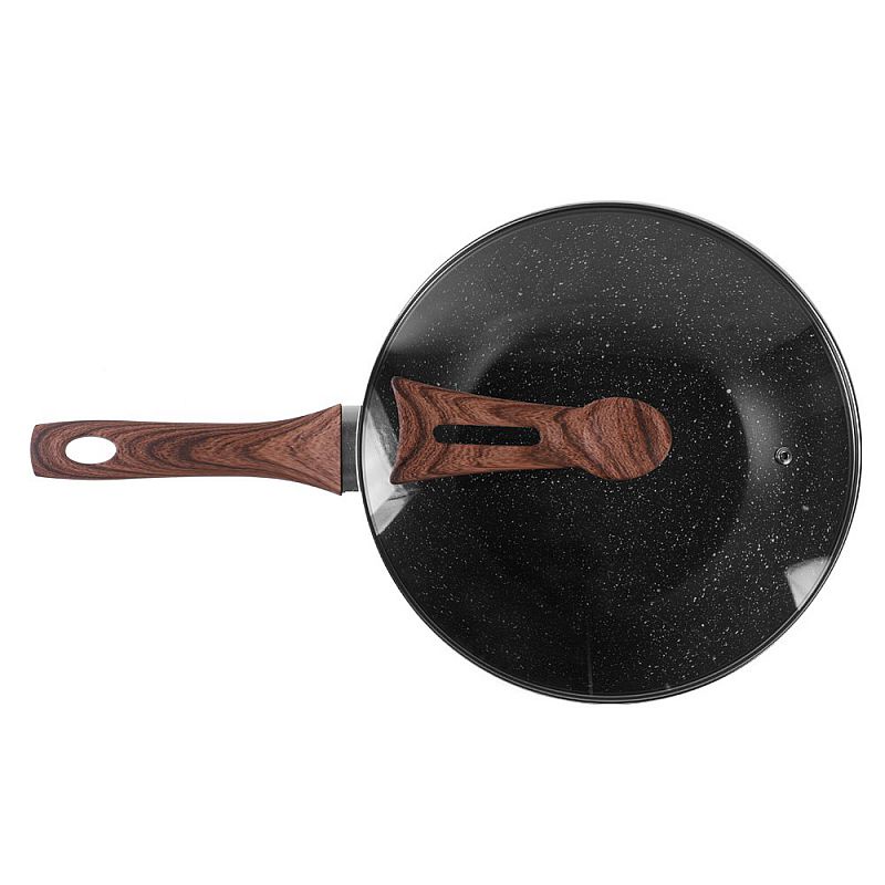 Idealife Wok Pan - Wajan Penggorengan Anti Lengket