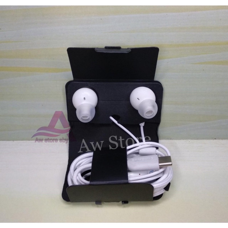 Headset Type C Samsung AKG HD Sound Quality Earphone Samsung Usb Type C S20/S21 FE/S22 ultra/A33/A53/A73/ AKG Ori 100%