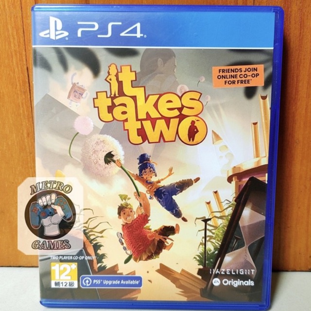 It Takes Two PS4 Kaset Ittakestwo Playstation 4 5 PS 4 It Take 2 II Ittakes CD BD Game Games Multi Player Berdua Multiplayer Reg 3 region asia anak mainan original asli ori