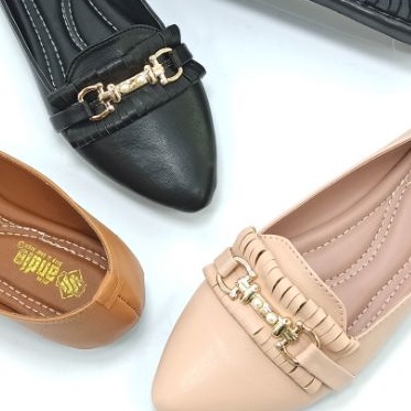 Sepatu Flatshoes Wanita Flat Shoes Andis Pansus SR10