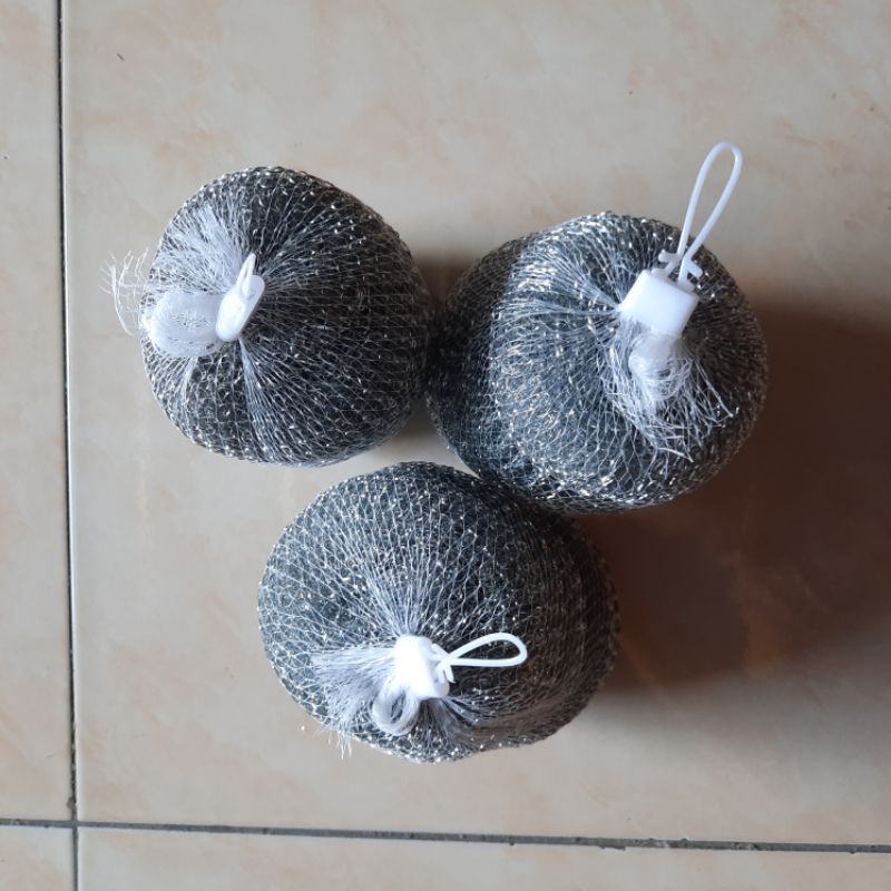 SABUT GOSOK PANCI STAINLESS BESAR MURAH