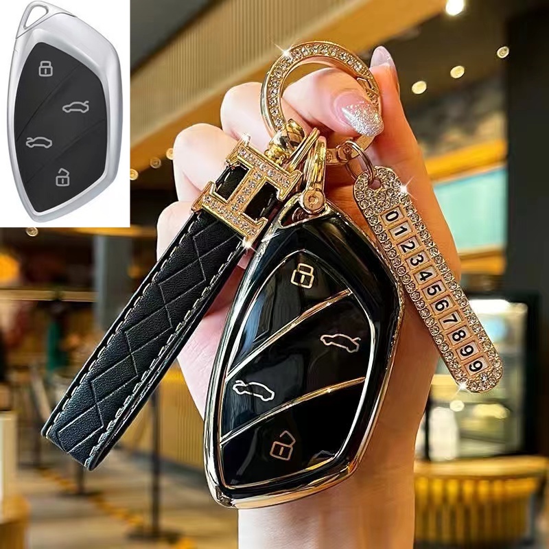 Casing Kunci Mobil Untuk Roewe RX5 2017 MG ZS 3 Tombol