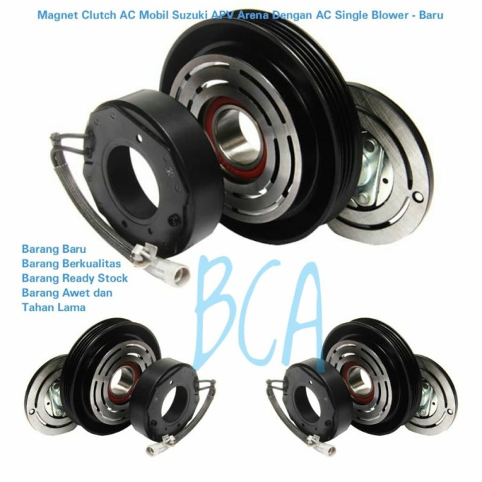 MAGNET CLUTCH AC Mobil Suzuki APV Arena Dengan AC Single Blower