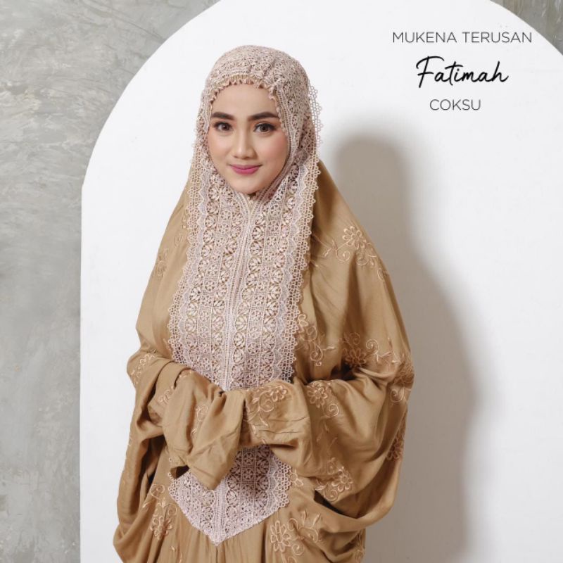 mukena terusan dewasa mukena fatimah ORI mediyana
