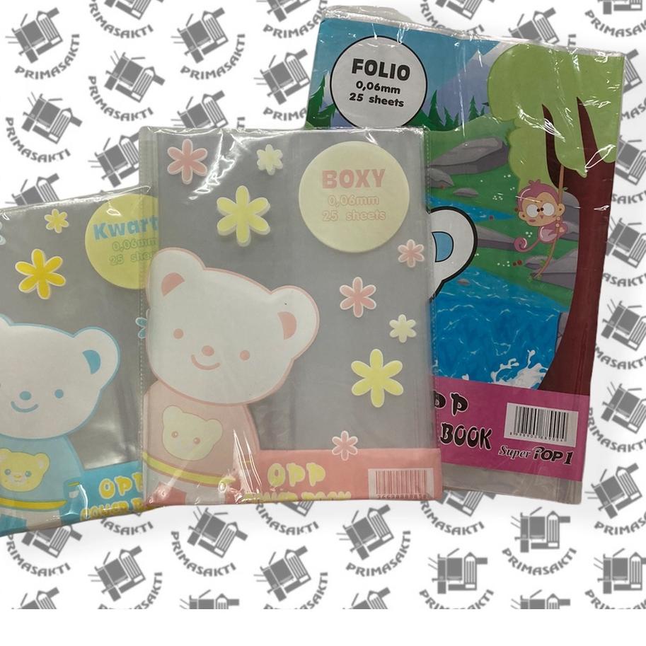 

€ Sampul Buku Mika "PANDA" [0.6 mic, 25 lbr] ま