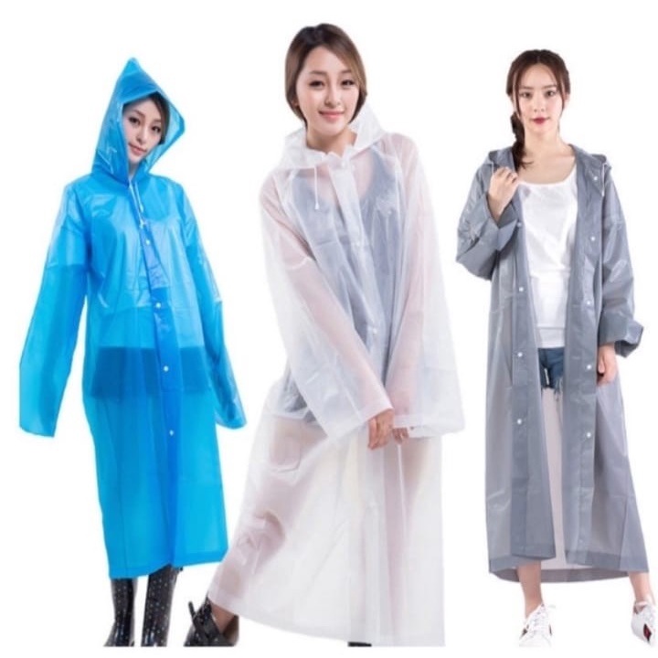 Jas Hujan Eva Rain Coat Pria Wanita - Balok 150 G