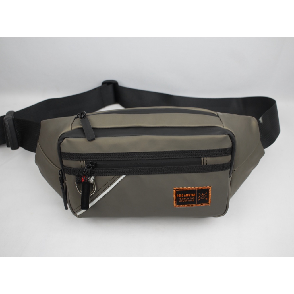 Tas Pinggang ANTI AIR Premium Polo Amstar Bahan Ballon Waterproof Waistbag Tas Selempang Bahu Tas Pria Wanita