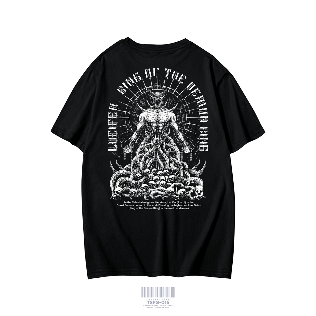 KAOS SATANIC SERIES KING OF DEMON PAKAIAN PRIA