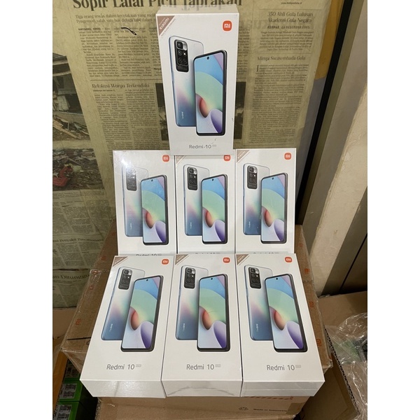 Redmi 10 2022 4GB+64GB / 6GB+128GB Garansi Resmi Xiaomi 1 Tahun