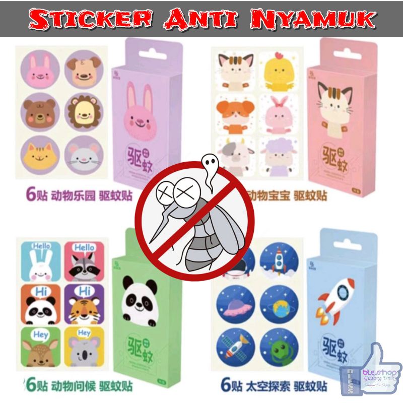 Sticker Anti Nyamuk Anak Bayi Stiker Nyamuk