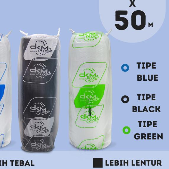 

PLASTIK BUBBLE / BUBLE WRAP ROLL HITAM PUTIH BENING TEBAL DKM+ - GREEN 125