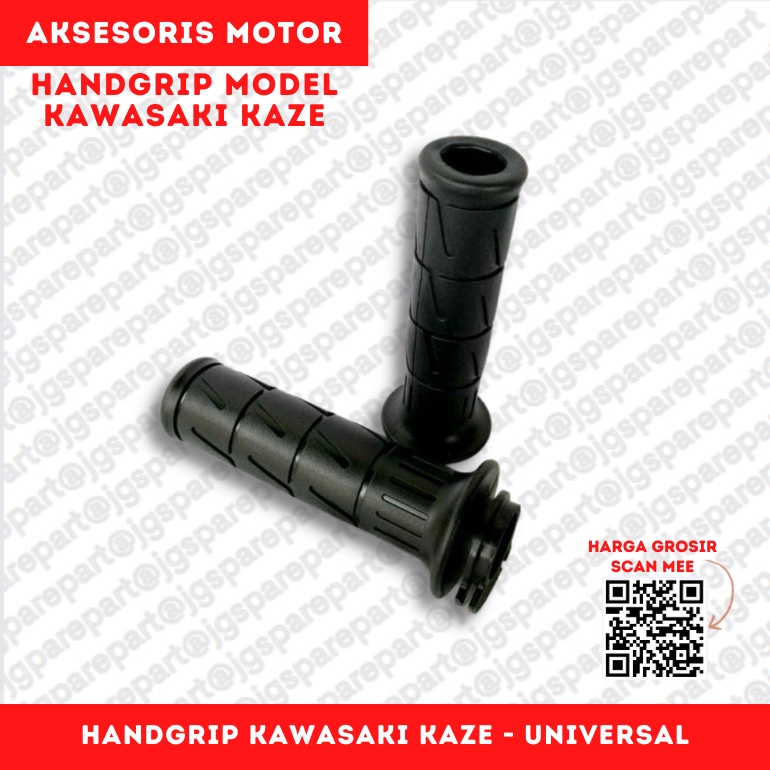 handgrip kawasaki/hanvat kawasaki/handgrip kaze/ handgrip all motor/handgrip universal matic