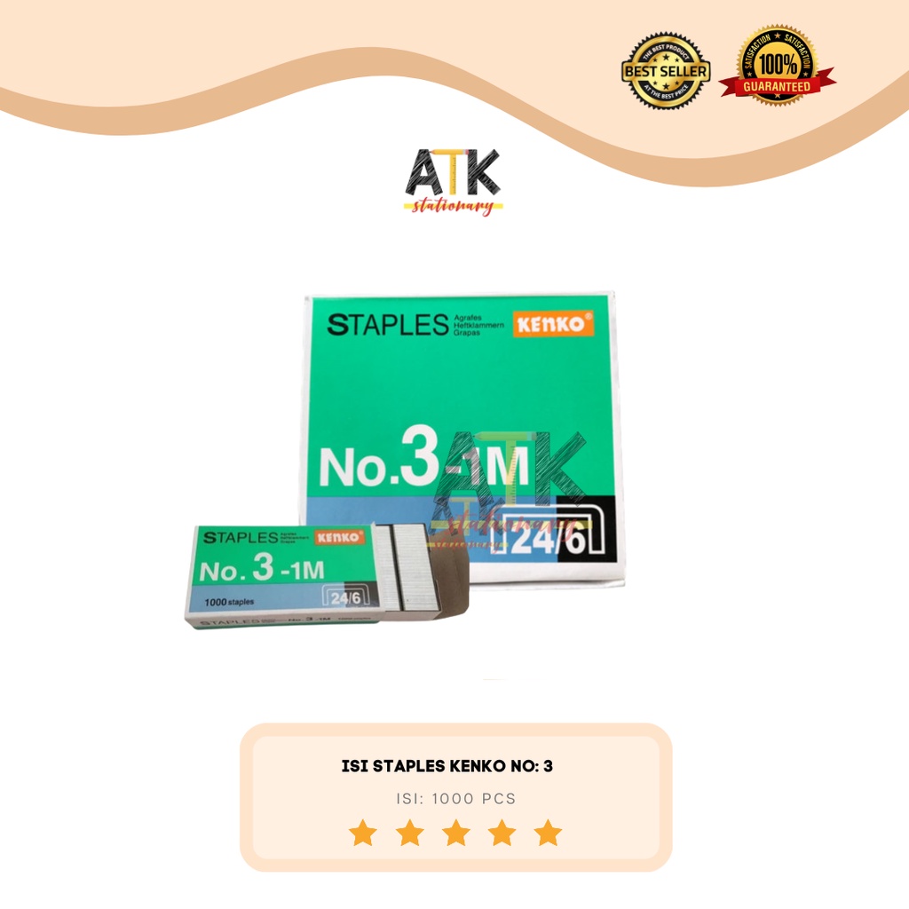 

Isi Staples Kenko Besar NO:3 atk