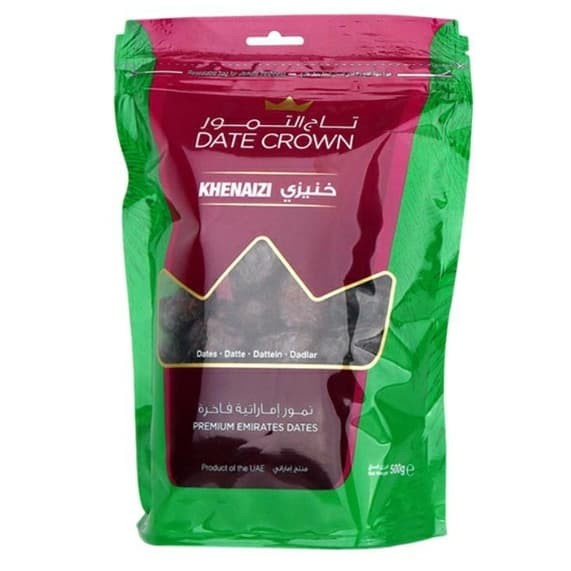 

KURMA DATE CROWN KHENAIZI 500 GRAM / KURMA DATES CROWN KHENAIZI 500 GR
