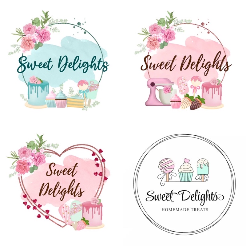 

(DRAN CANDDY) JASA BIKIN DESAIN LOGO BISNIS OLSHOP SIMPLE