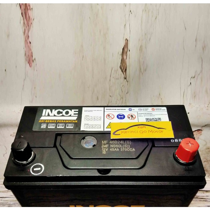 AKI INCOE MF NS60LS KERING ACCU MOBIL ODYSSEY ACCENT VERNA MATRIX