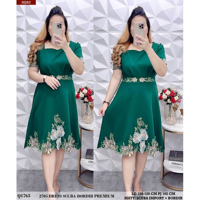 2705 DRESS SCUBA BORDIR PREMIUM Q1761