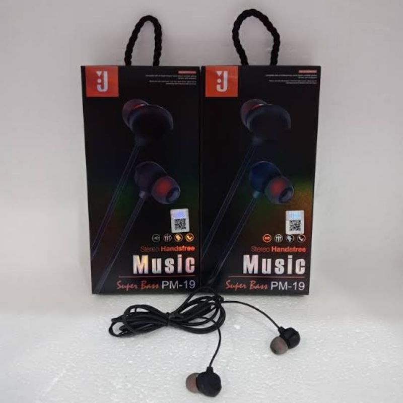 Handsfree Headset  JBL PM-19 Stereo Bass Headset JBL PM-19 Stereo Bass