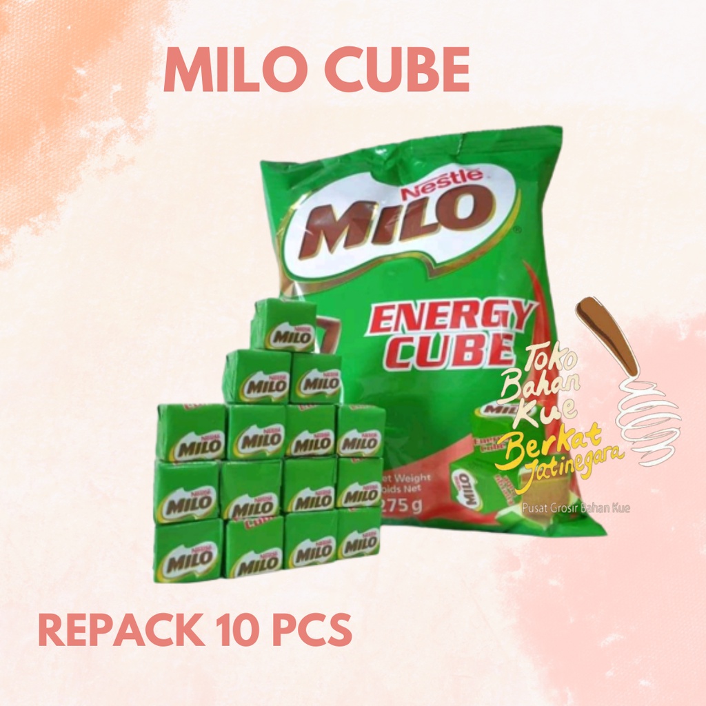 

MILO CUBE REPACK ISI 10 PCS / MILO CUBE