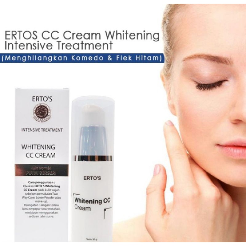 ERTO'S CC WHITENING CREAM/ertos cc cream