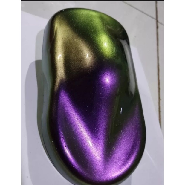 

Cat Bunglon Chameleon Purpel Gold Green