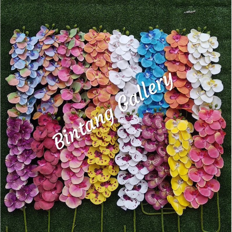 ANGGREK LATEX 11 KUNTUM DIAMETER 7 &amp; 8 CM