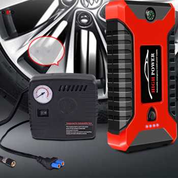 Power Bank 10000mAh Car Jump Starter 12V 4 Port USB WINHOI - JX27