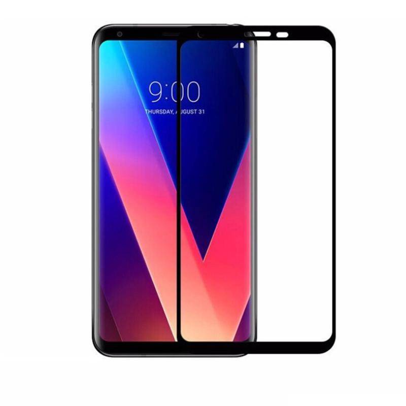 Film Pelindung Layar Tempered Glass Full Cover Untuk LG V30 V20 G7 G6 Plus