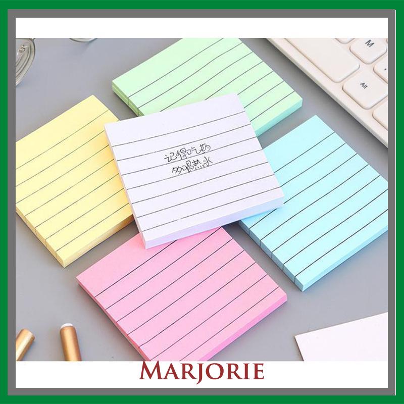 Simplicity sticky note horizontal sticker notepad post maker stiker massage pesan book note-MJD