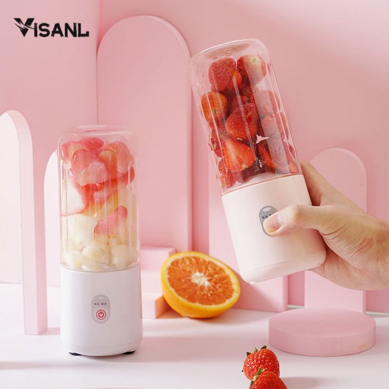 Blender Mini Portable / Juicing Cup / Blender Portable / Gelas Blender Juicer Portable / Rechargeable Juicer Portable / Mini USB botol