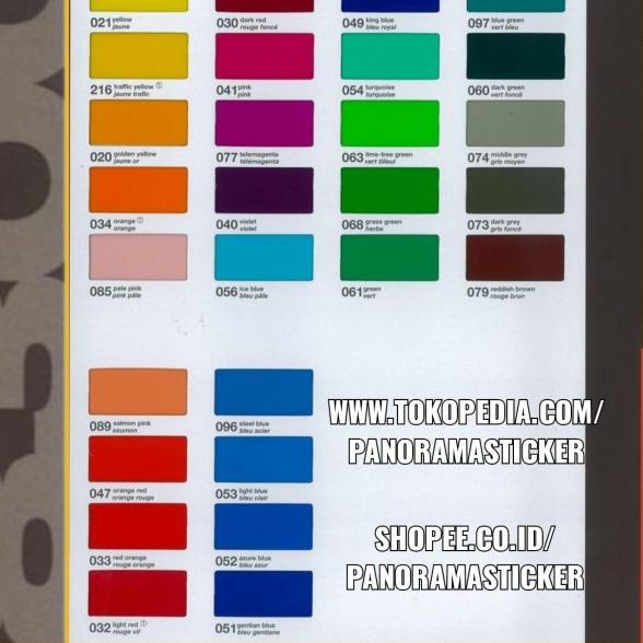 Sticker Oracal 8300 Transparent