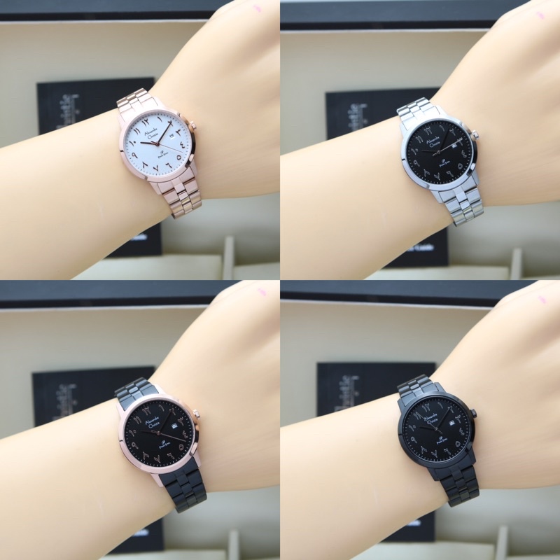 ALEXANDRE CHRISTIE WANITA AC 1024 / AC1024 STAINLESS ORIGINAL GARANSI RESMI 1 TAHUN