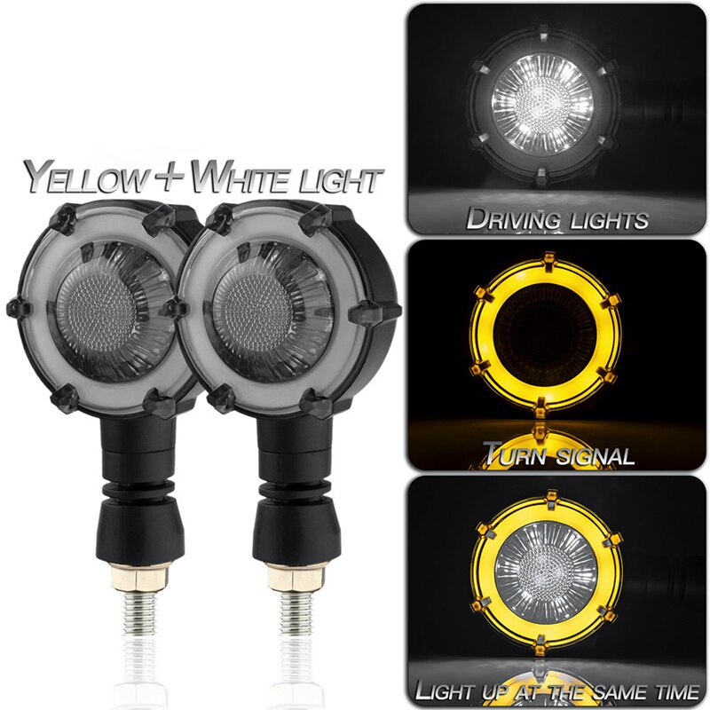 2pcs Lampu Sein Led Universal Anti Air Untuk Motor