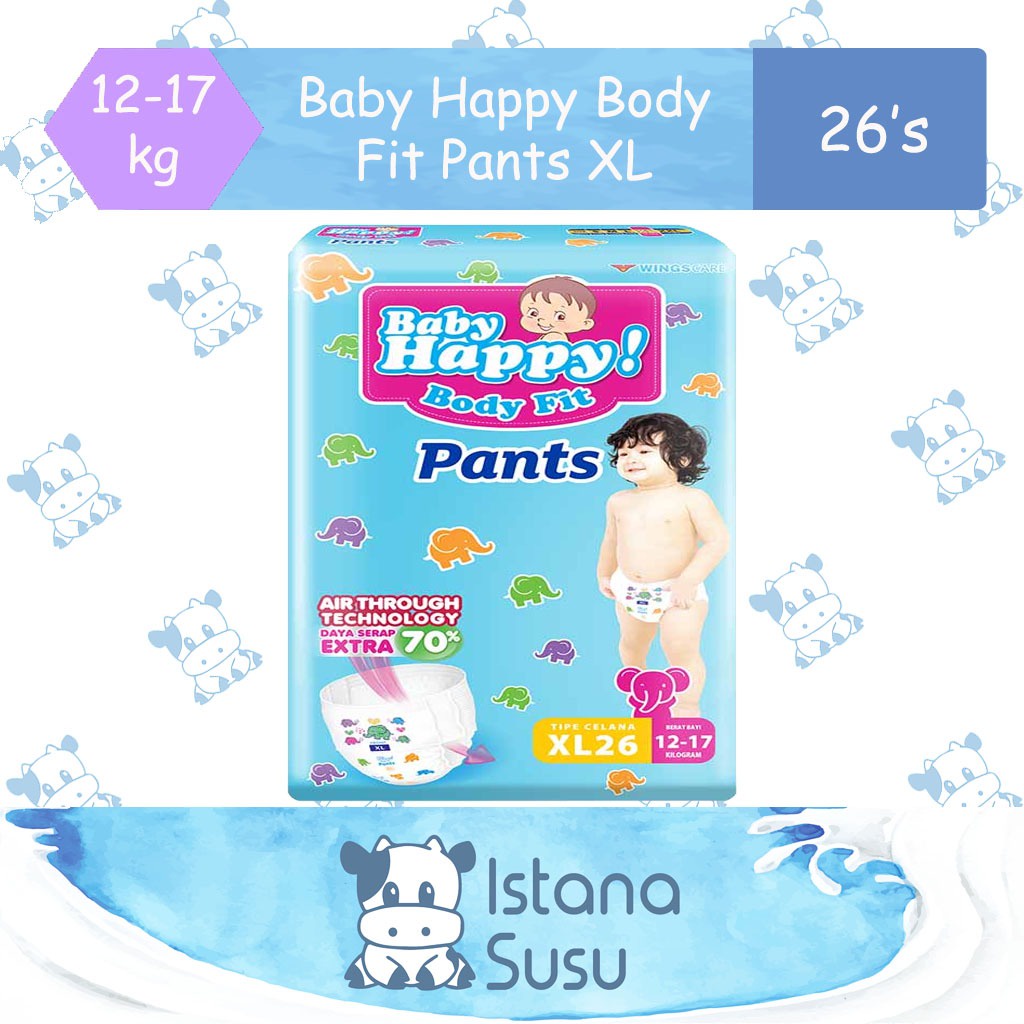 Baby Happy Body Fit Pants XL 26