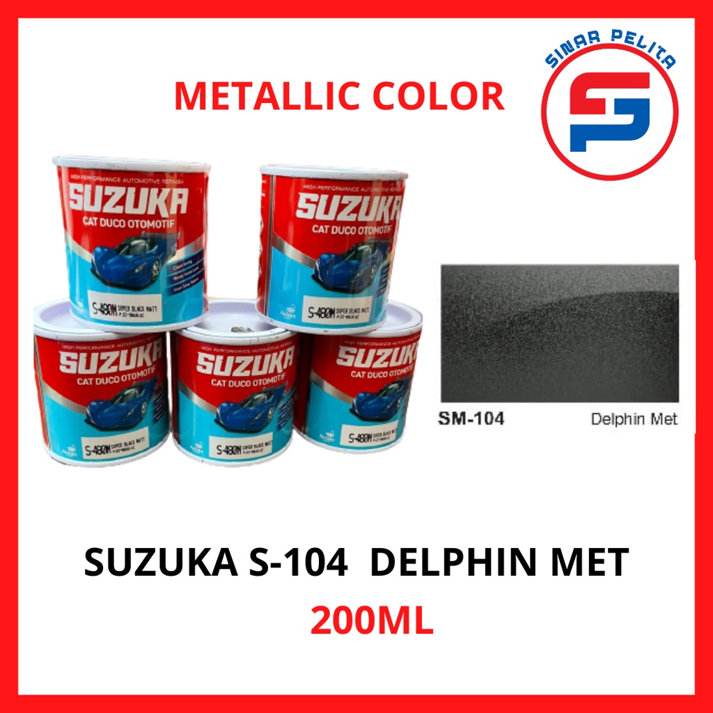 CAT SUZUKA METALLIC / CAT SUZUKA KECIL /CAT MOTOR/ CAT MOBIL/  SUZUKA PINRANG/