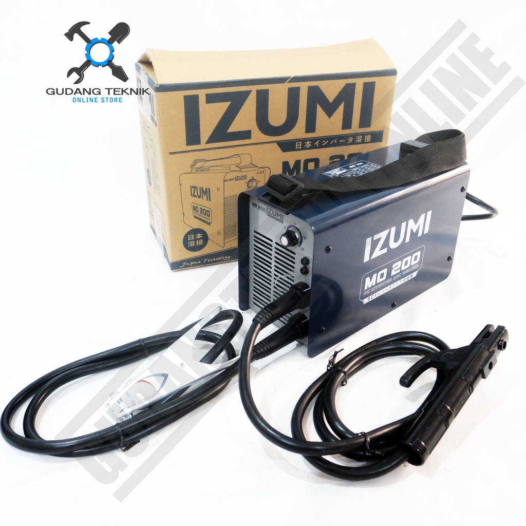 Mesin Las DC ARC IZUMI MO 200 / Mesin Inverter Trafo Travo Las MO-200 IZUMI - Inverter Welding IZUMI