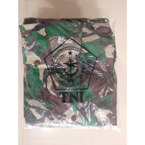 Baju PDL TNI Nyamuk Baju PDL TNI Ori Nyamuk Jatah Baju PDL TNI