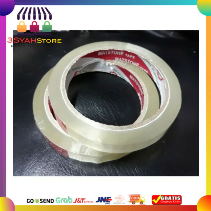 

Isolasi 1/2 inch x 72 yard / isolatip selotip