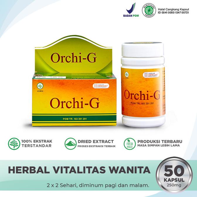 ESBI OBAT KEWANITAAN HERBAL LIBIDO GAIRAH SEKSUAL ORCHI-G