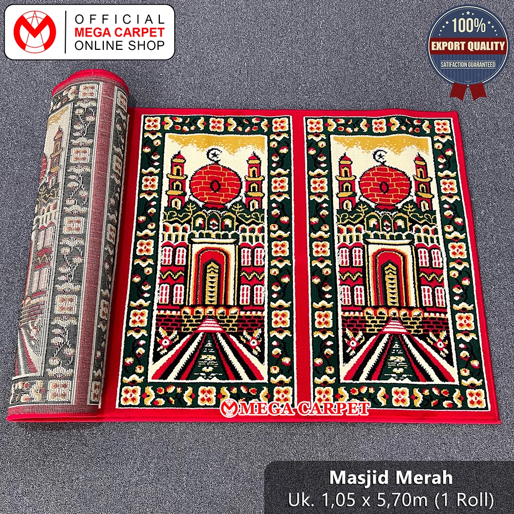 Sajadah Roll / Karpet Masjid [Masjid Merah]
