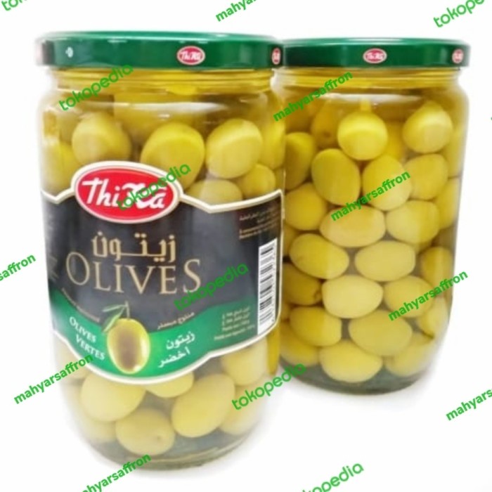 

NEW BUAH ZAITUN THIKA GREEN OLIVES/ 700GR