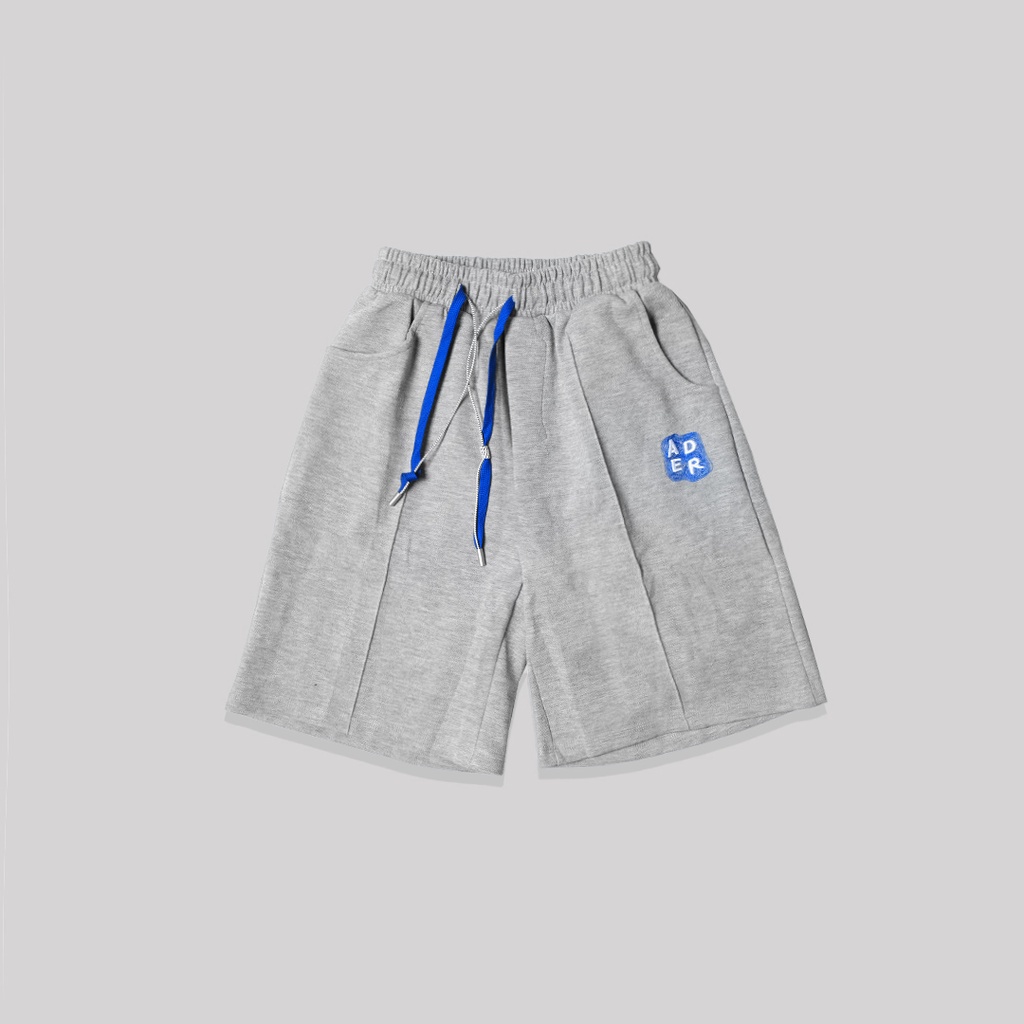 Ader Error Embroidery Ader Letter Shorts Grey