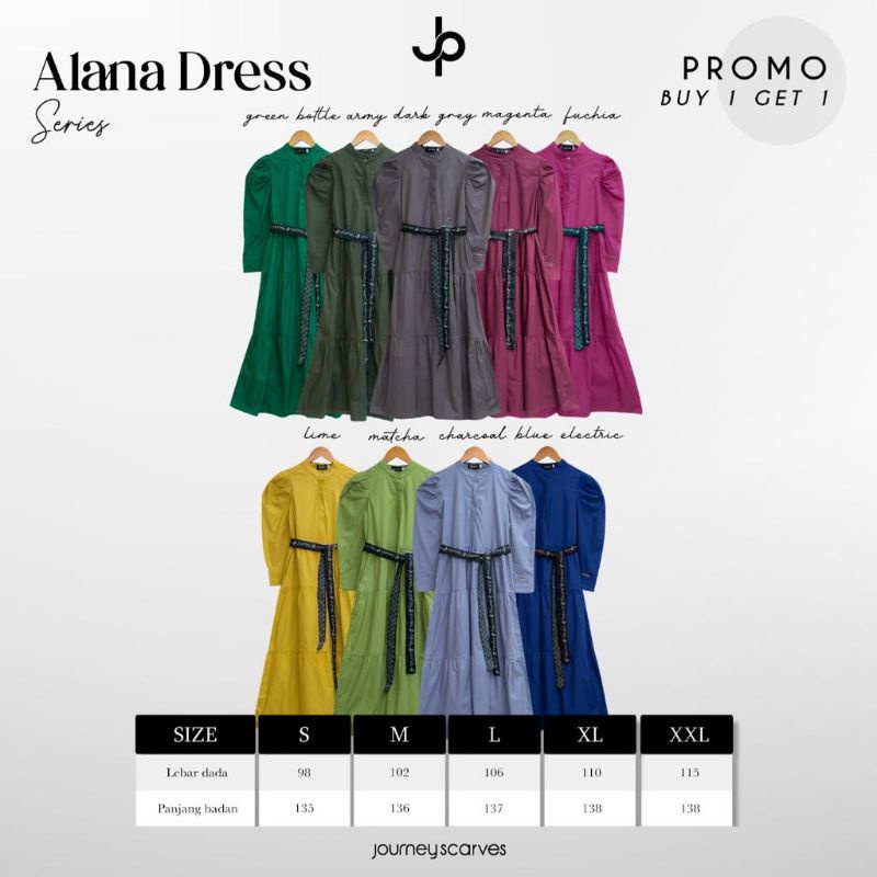 Alana Dress By Journey Scarves Terbaru