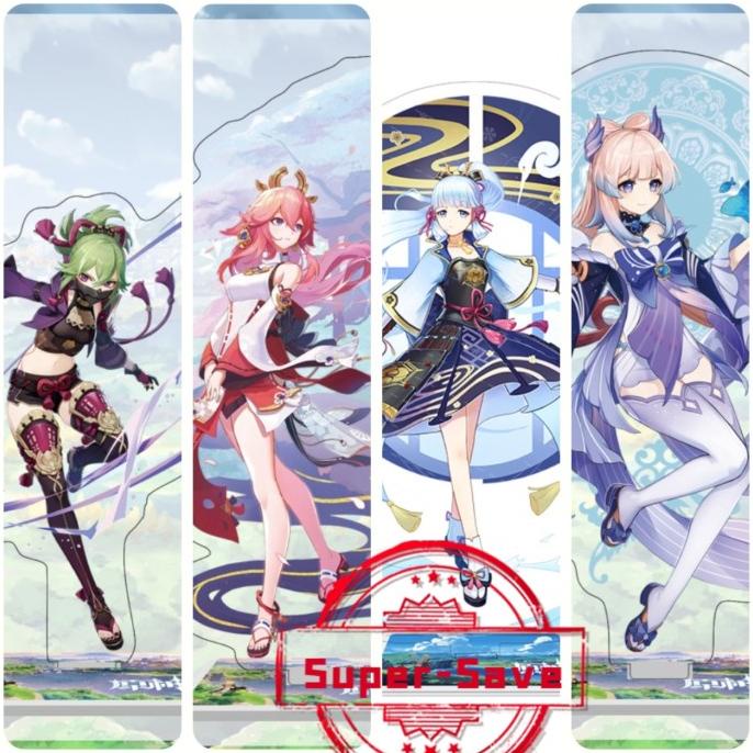 Yaemiko Ayaka Kokomi Standee acrylic figure GENSHIN IMPACT