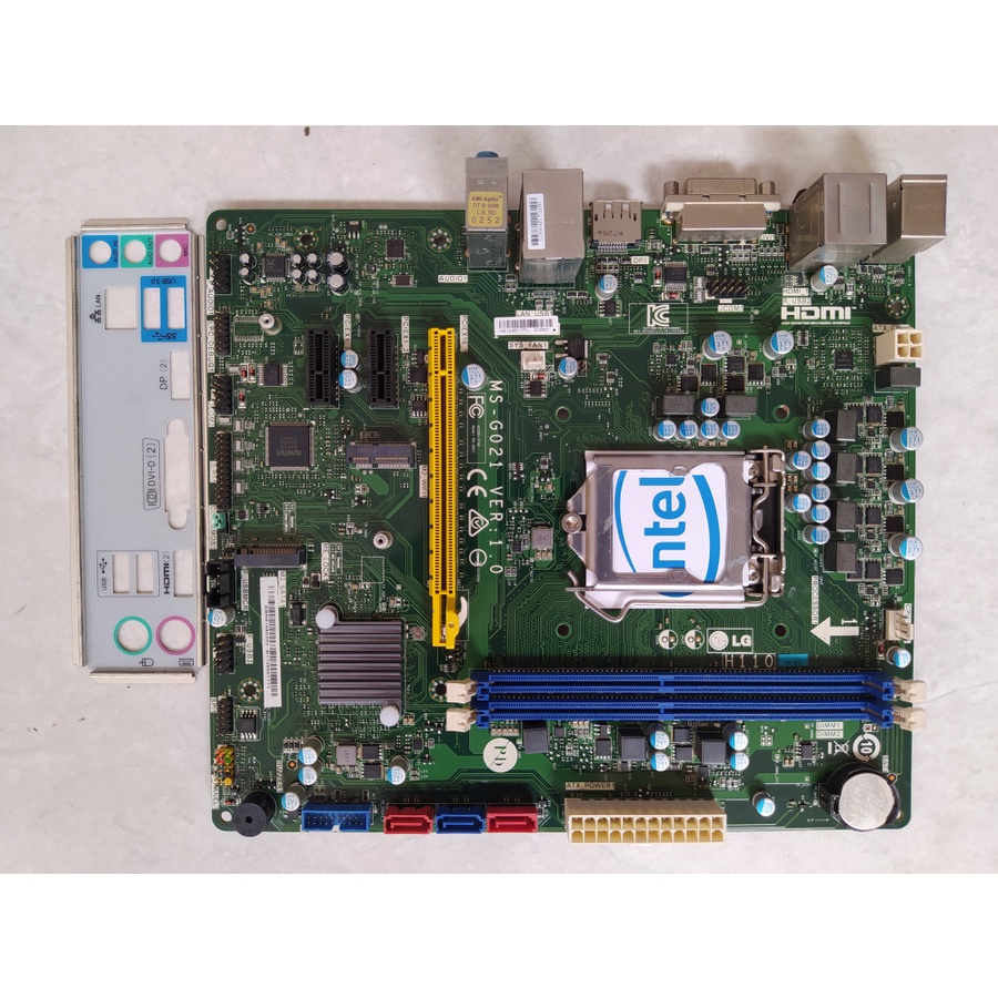 Jual Motherboard LG H110 MS-G021 LGA1151 Mainboard Mobo | Shopee Indonesia