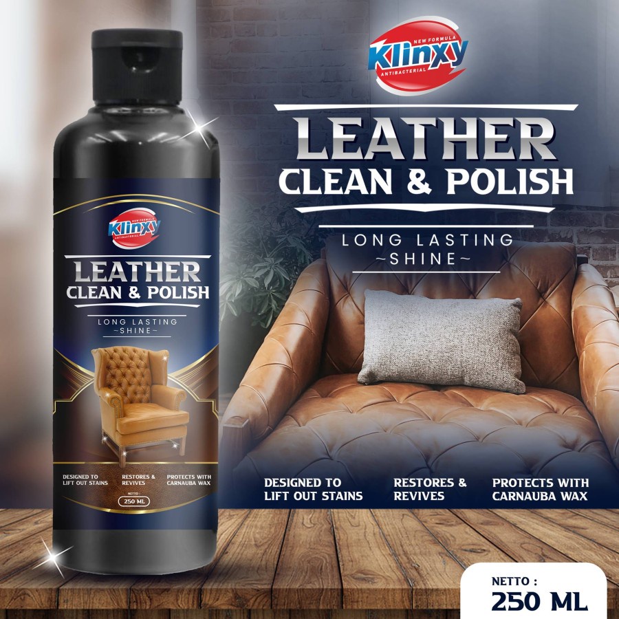 Perawatan Tas Jaket Sofa Kulit Pembersih Pengkilap Leather Cleaner 250ml