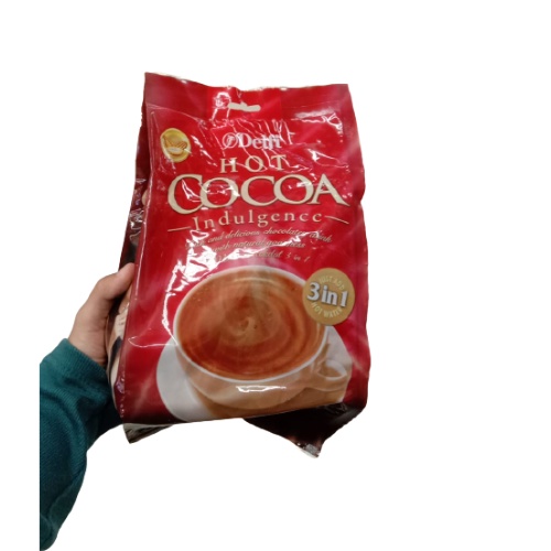 

Minuman Bubuk Delfi 20sachet @25gr Hot Cocoa Indulgence 3in1 Delicious Chocolate