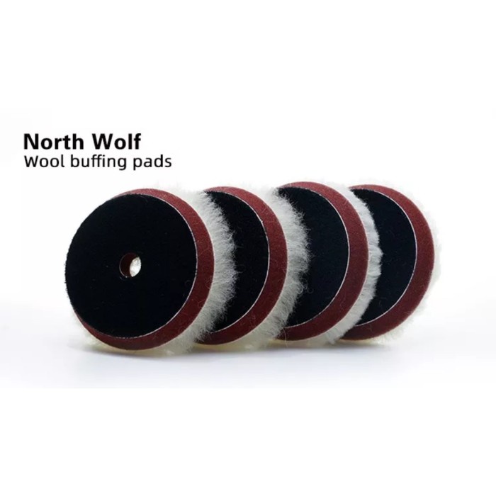 NORTHWOLF Wool Pad 3 inch Long Hair, Busa Poles Mobil North Wolf Wol